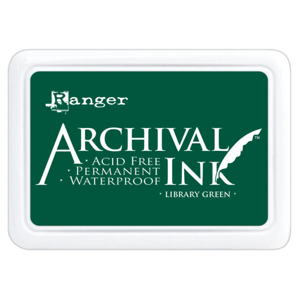 Ranger Archival Ink Pad Library Green