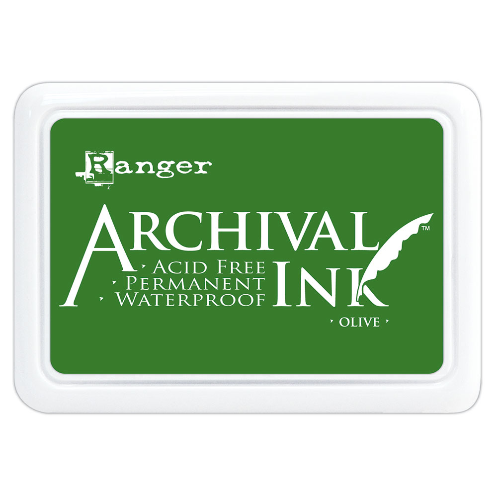 Ranger Archival Ink Pad Olive
