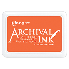 Ranger Archival Ink Pad Bright Tangelo