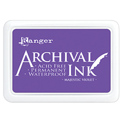 Ranger Archival Ink Pad Majestic Violet