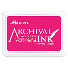 Ranger Archival Ink Pad Vibrant Fuchsia