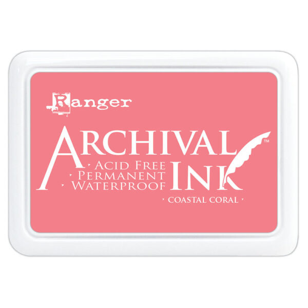 Ranger Archival Ink Pad Coastal Coral