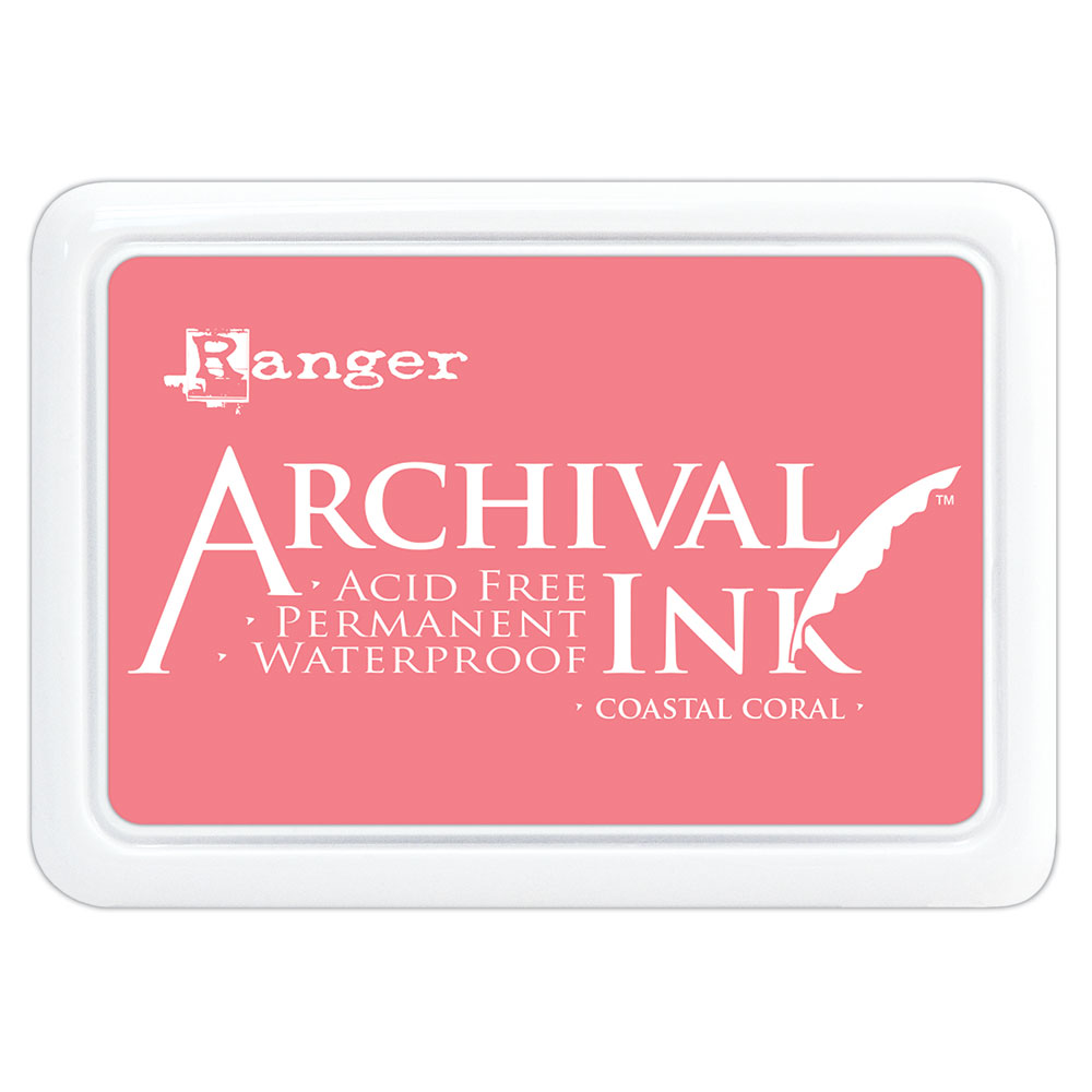 Ranger Archival Ink Pad Coastal Coral