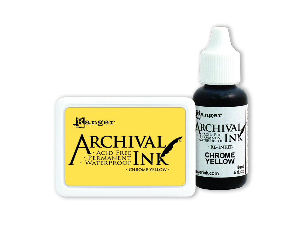 Ranger Archival Reinker Chrome Yellow