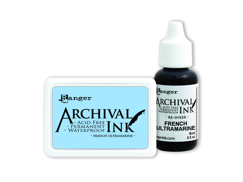 Ranger Archival Reinker French Ultramarine