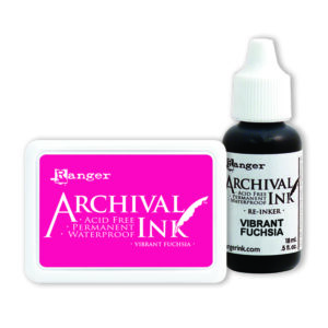 Ranger Archival Reinker Vibrant Fuschia