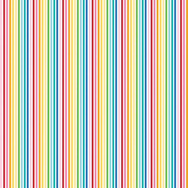 Bella Boulevard Birthday Bash 12X12 Streamers