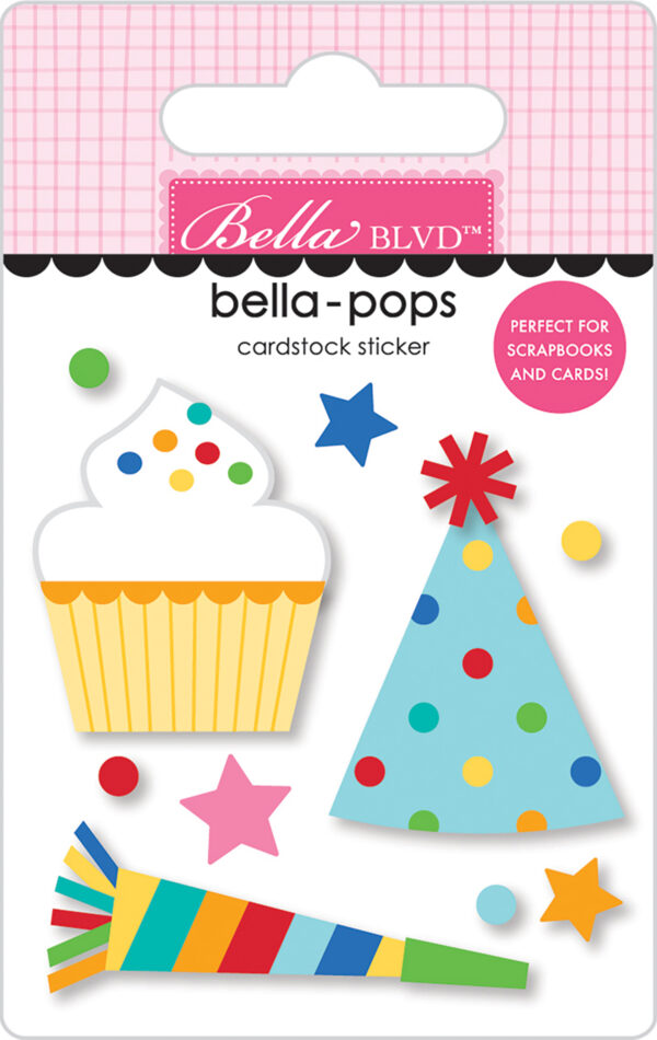Bella Boulevard Birthday Bash Let's Party Bella-pops