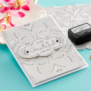 Spellbinders Betterpress Plate So Grateful For You