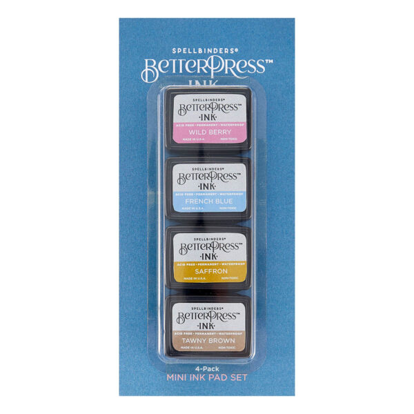 Spellbinders Betterpress Ink Set Nature Tones