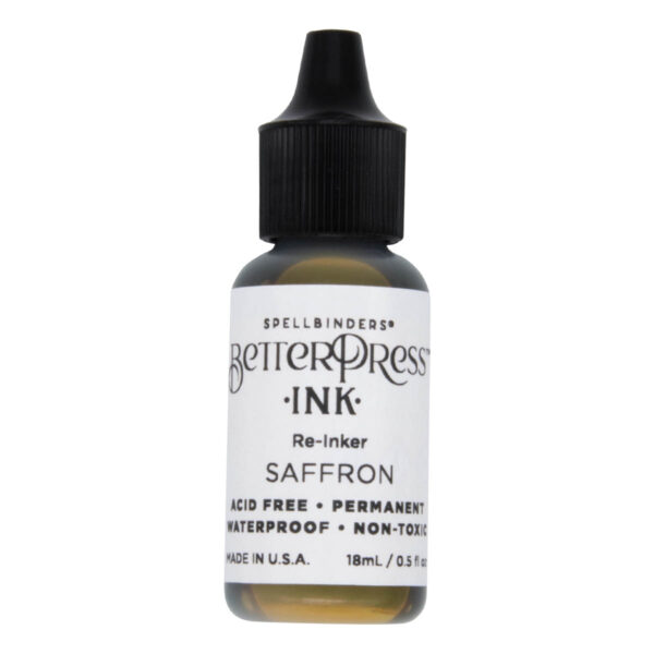 Spellbinders Betterpress Reinker Saffron Spellbinders Betterpress Reinker Saffron