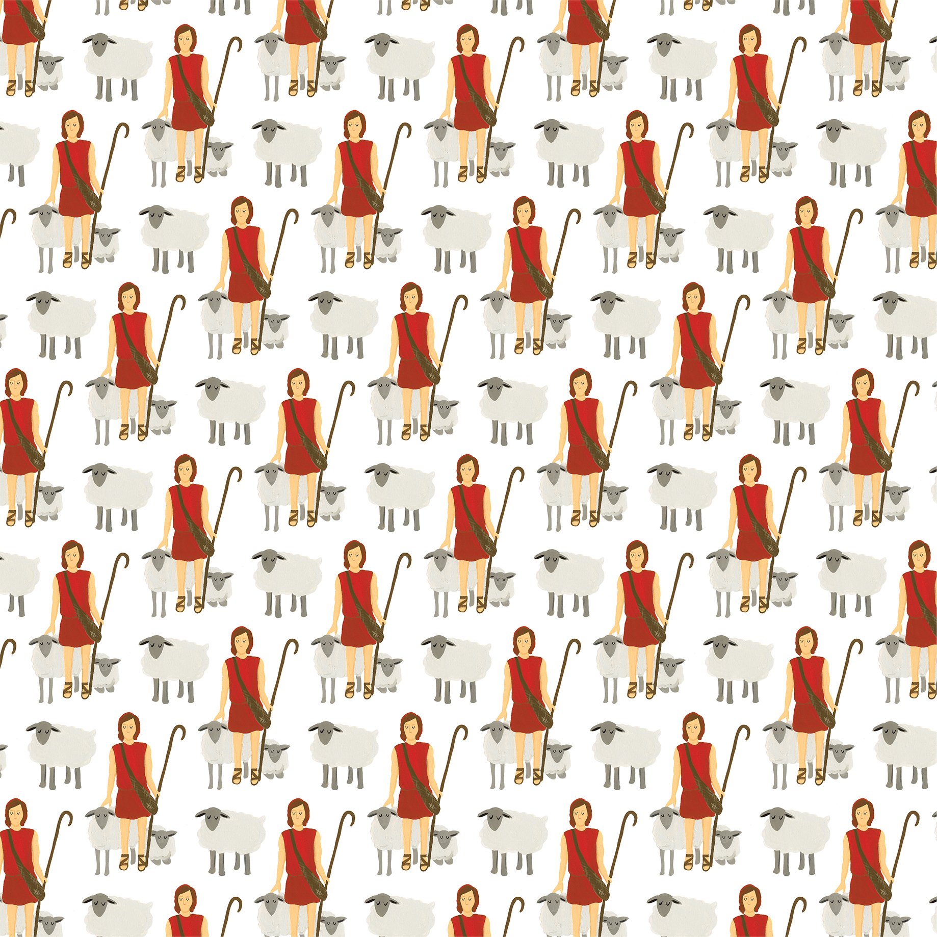 Echo Park Bible Stories 12X12 I Am David