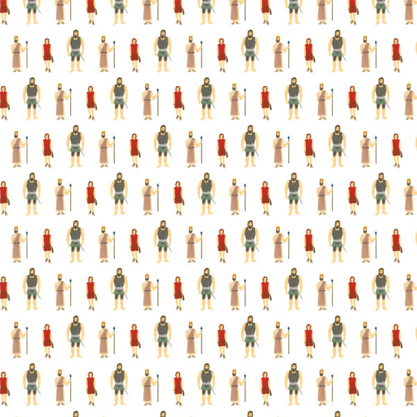 Echo Park Bible Stories 12X12 Battle With Giants