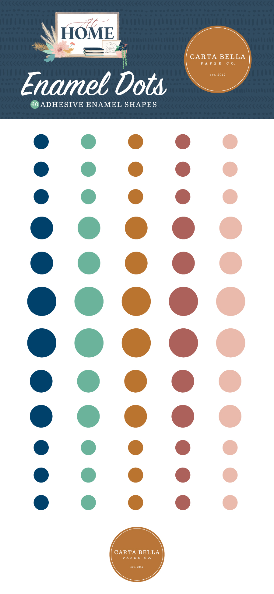 Carta Bella At Home Enamel Dots