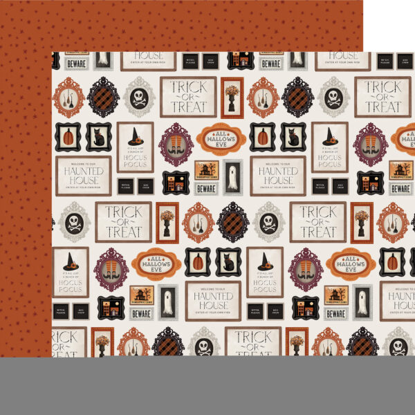 Carta Bella Halloween 12X12 All Hallows Eve