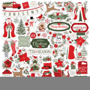 Echo Park Christmas Time Element Sticker