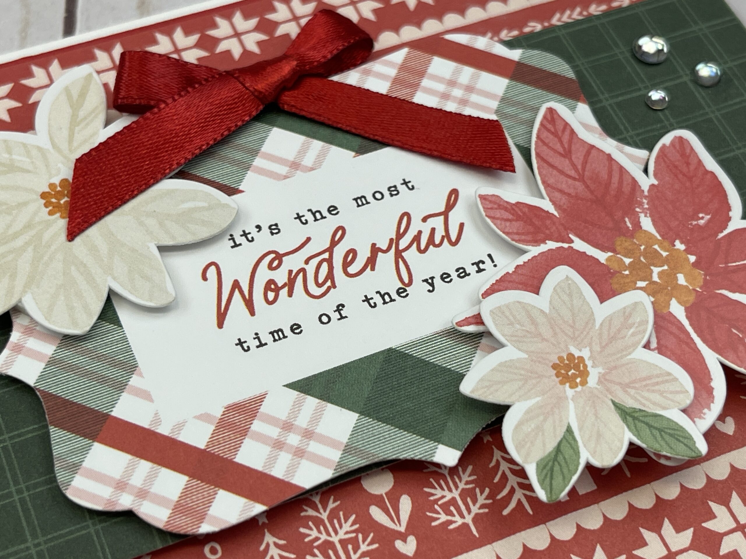 Carta Bella Christmas Flora Peaceful Card Kit