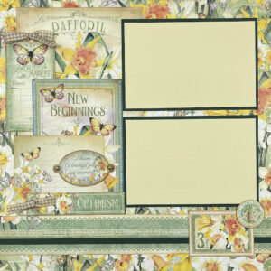 Graphic 45 Flower Market Calendar Kit