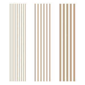 Spellbinders Foil Plate Simon Hurley Modern Stripes