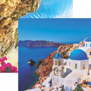 Reminisce Greece 12X12 Santorini