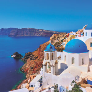 Reminisce Greece 12X12 Santorini
