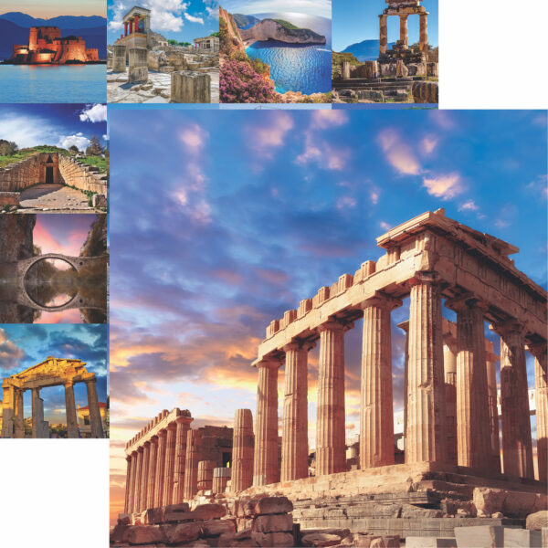 Reminisce Greece 12X12 Parthenon