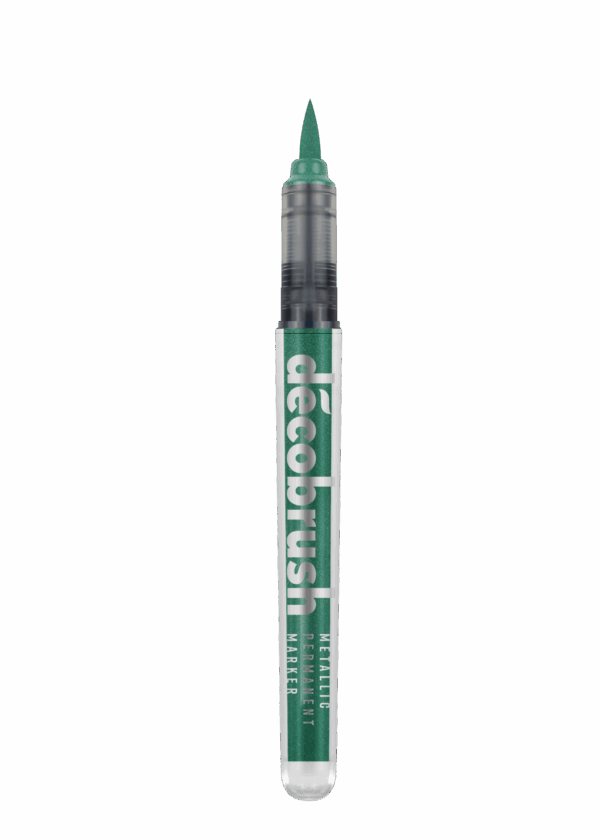 Deco Brush Metallic Green 8535