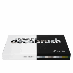 Pigment Decobrush 12 Grey Colors Collect