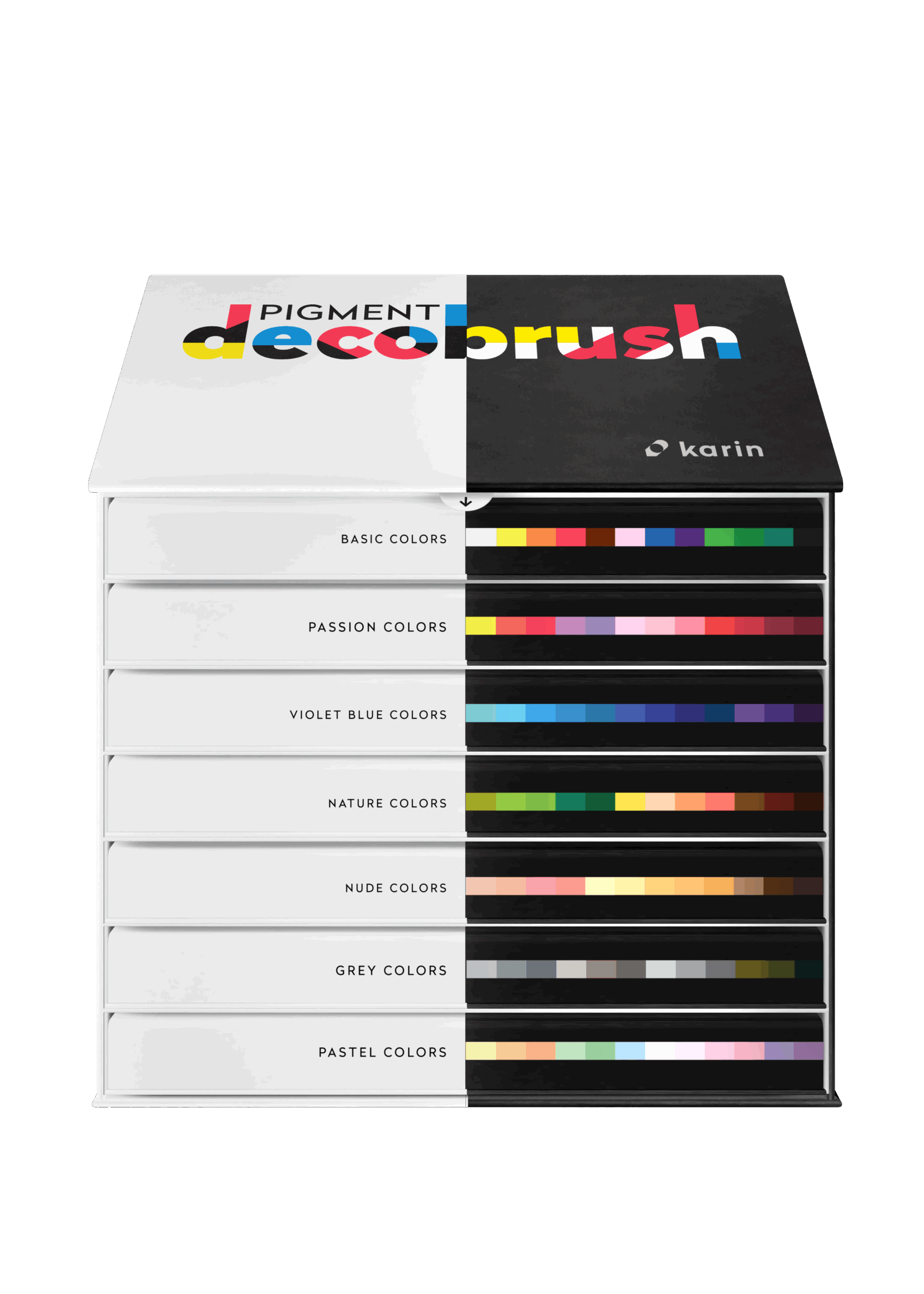 Pigment Decobrush Master 84 Set (Basic,