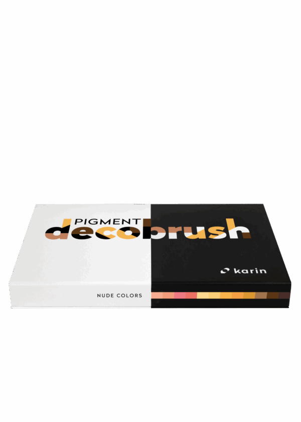 Pigment Decobrush 12 Nude Colors Collect