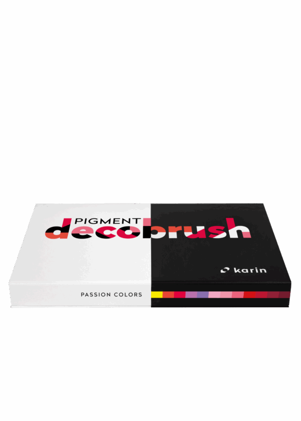 Pigment Decobrush 12 Passion Colors Coll