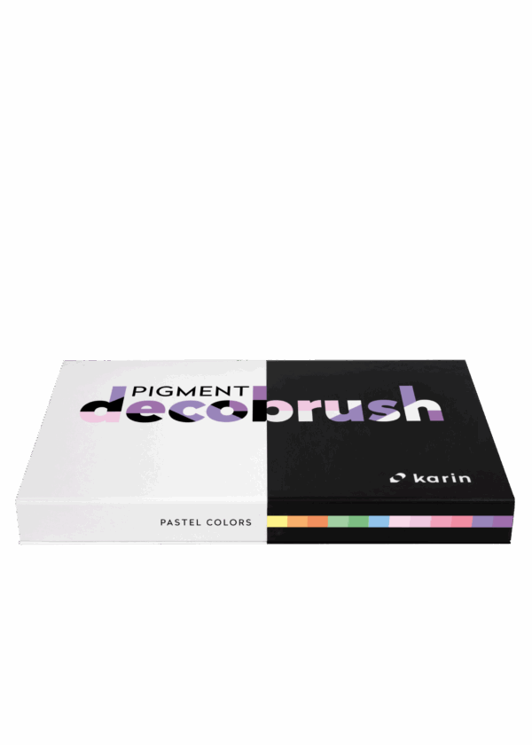 Pigment Decobrush 12 Pastel Colors Colle