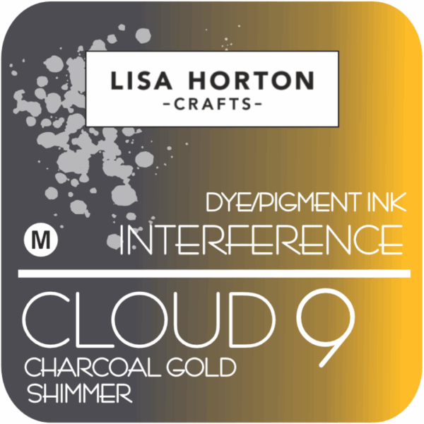Lisa Horton Interference Ink Charcoal Gold Shimmer