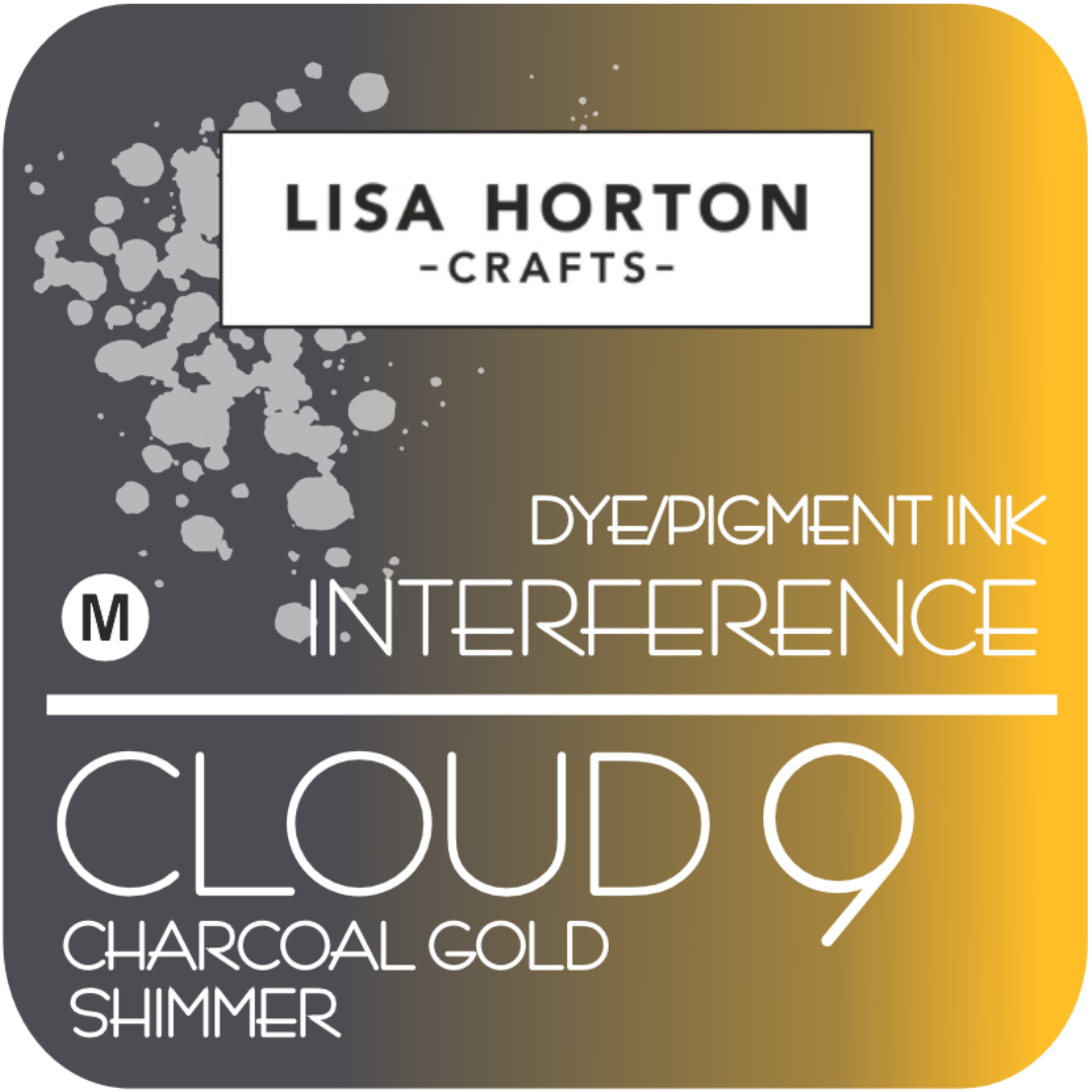Lisa Horton Interference Ink Charcoal Gold Shimmer