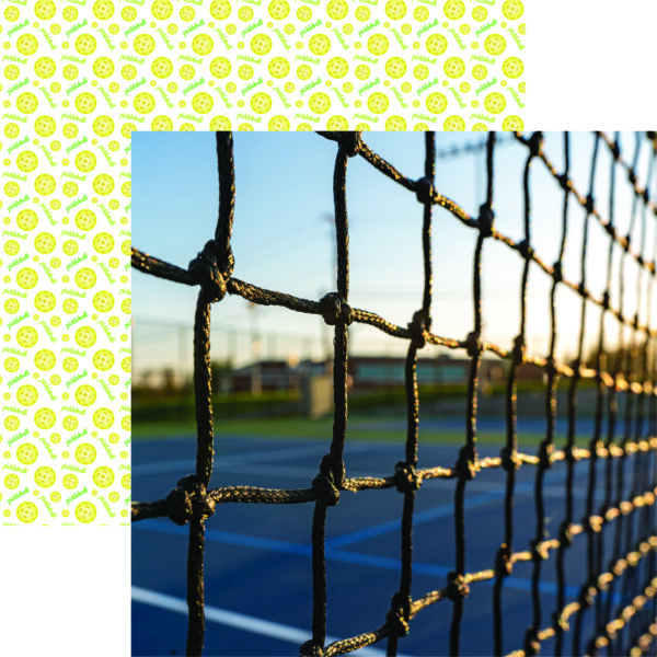 Reminicse Let’s Play Pickleball 12X12 At the Net Reminicse Let's Play Pickleball 12X12 At the Net