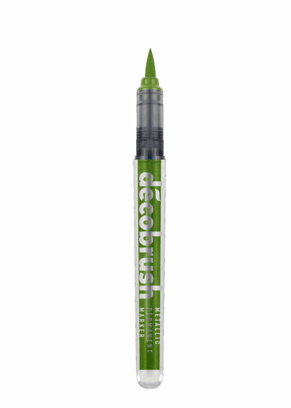 Deco Brush Metallic Light Green 8536