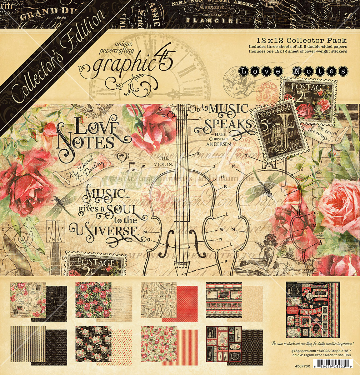 Graphic 45 Love Notes Collectors Edition