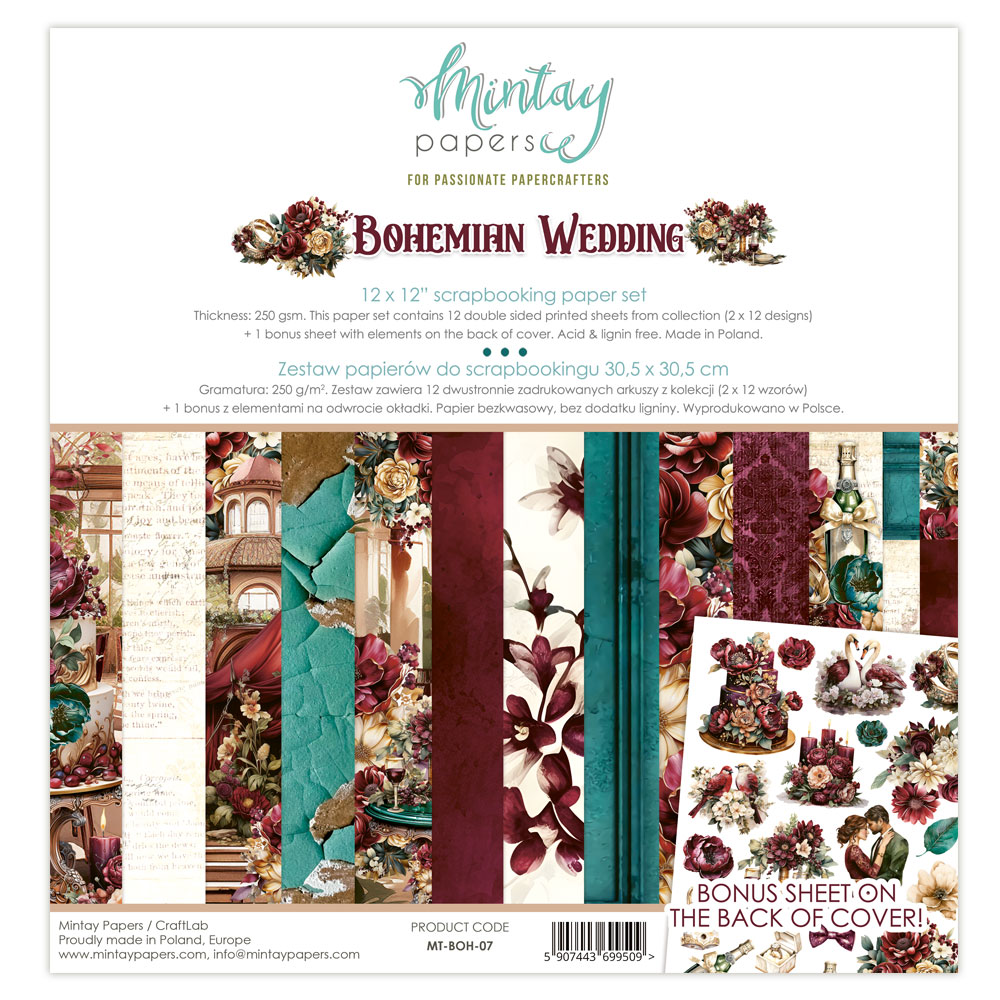 Mintay Bohemian Wedding Collection Kit