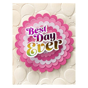 Spellbinders Classic Scalloped Circles Etched Dies