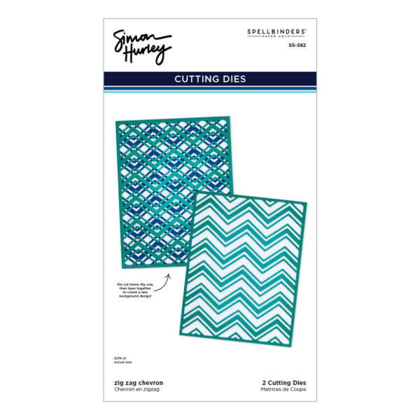 Spellbinders Die Simon Hurley Zig Zag Chevron Spellbinders Die Simon Hurley Zig Zag Chevron
