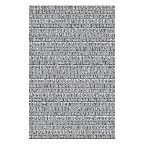 Spellbinders Embossing Folder Sports Talk