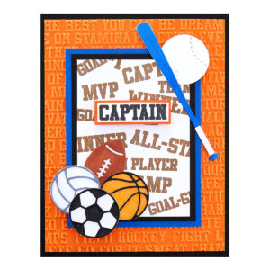 Spellbinders Stamp All-star Sentiment