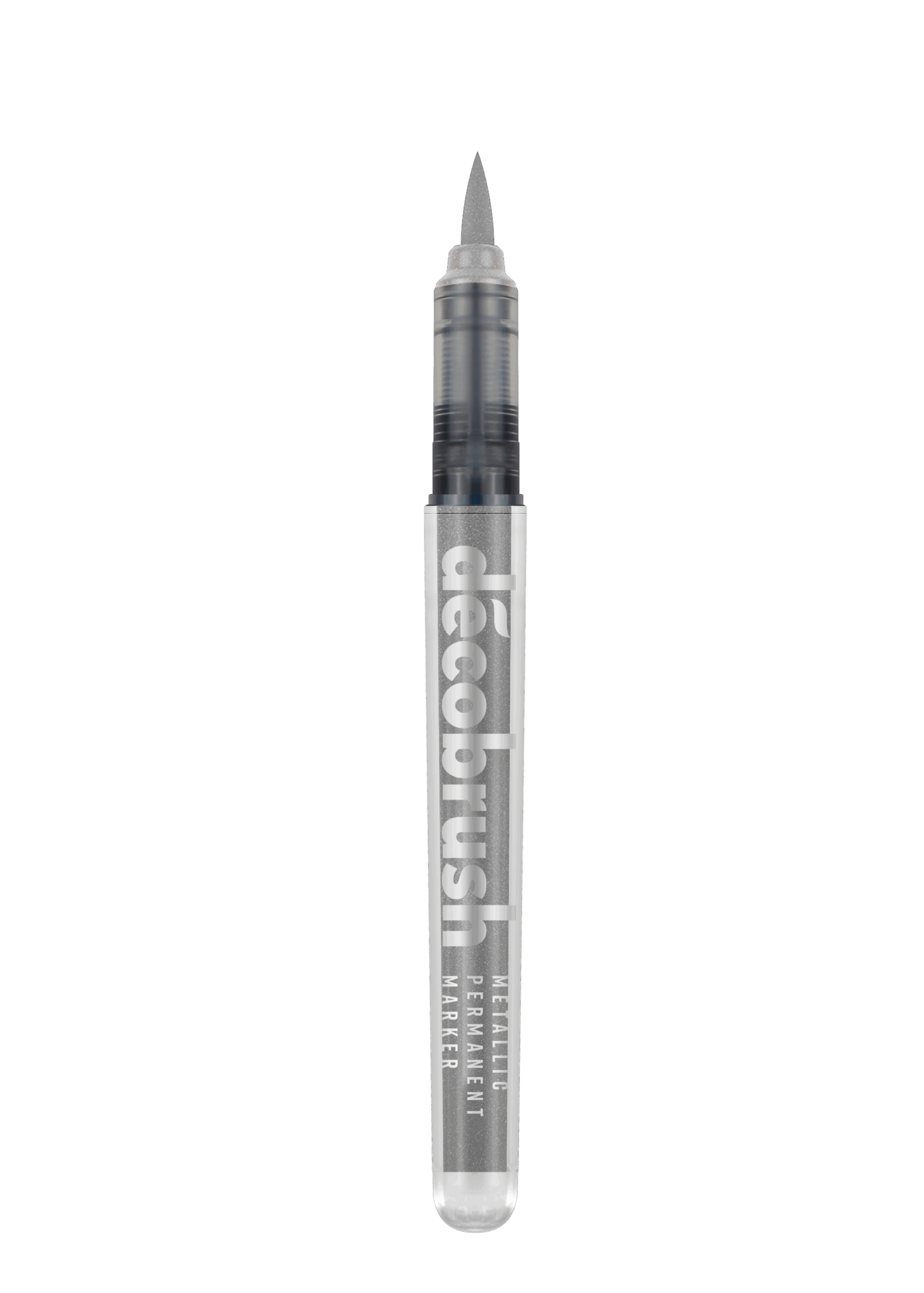 Deco Brush Metallic Silver 8580