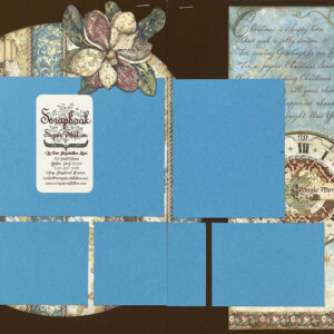 Stamperia Christmas Greetings Triple Layout Kit