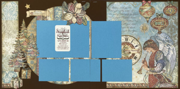 Stamperia Christmas Greetings Triple Layout Kit