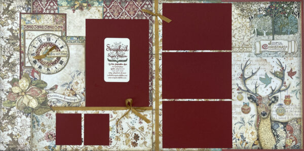 Stamperia Christmas Greetings Triple Layout Kit