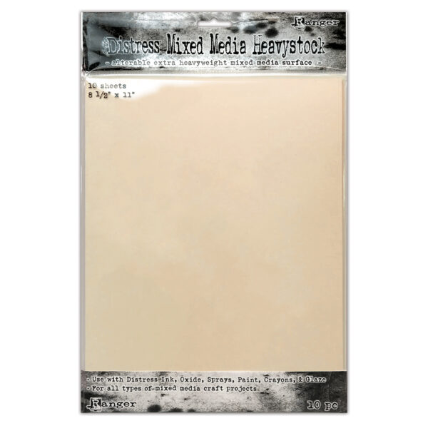 Ranger Tim Holtz Distress Heavystock Cream Ranger Tim Holtz Distress Heavystock Cream