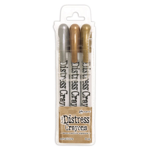 Ranger Tim Holtz Distress Crayons Metallic