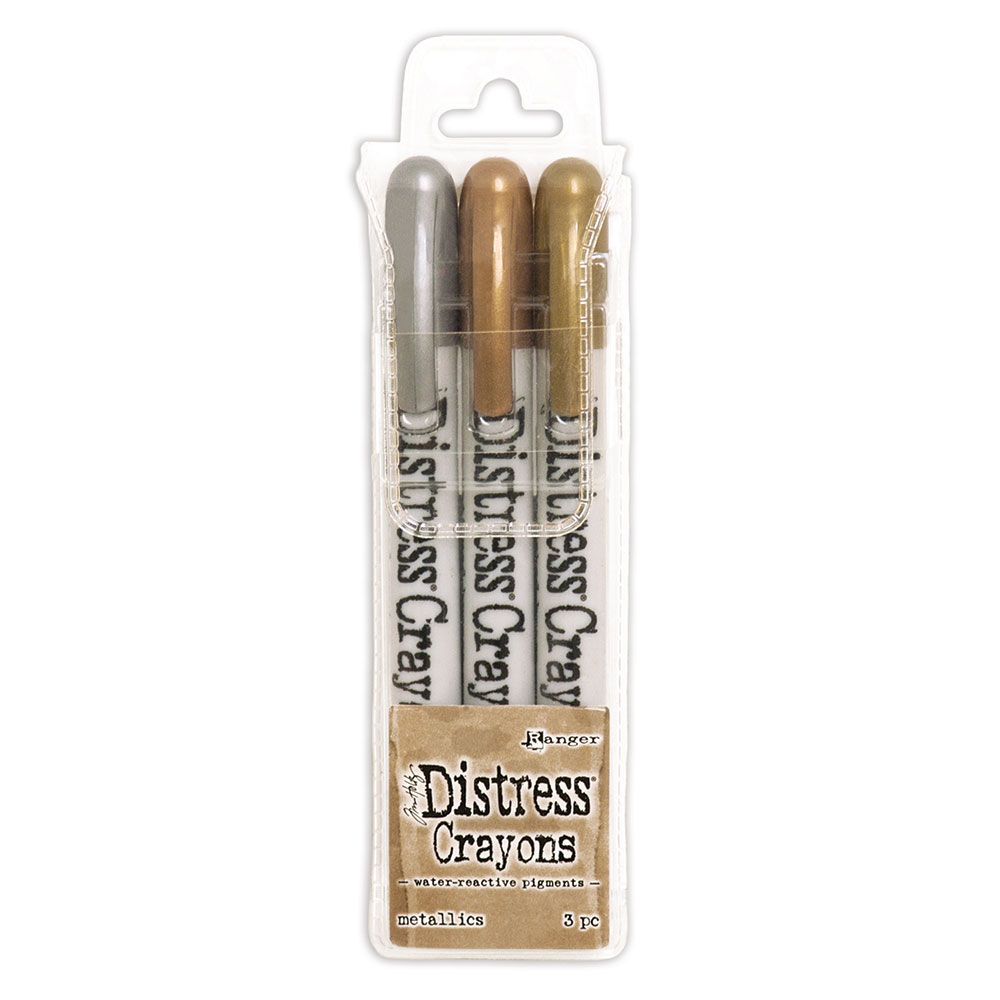 Ranger Tim Holtz Distress Crayons Metallic