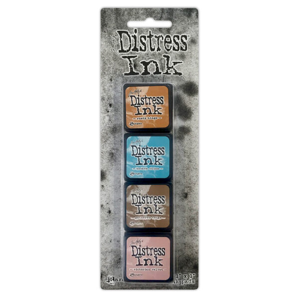 Ranger Tim Holtz Distress Mini Ink Pad Set #6 Ranger Tim Holtz Distress Mini Ink Pad Set #6